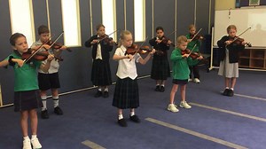 1.2K views · 44 reactions | Our Poco Strings comprises of Flinders' youngest musicians. The students had been learning this piece while in remote learning and were excited to be back together to record this video. We hope you enjoy their performance of 'Backstreet Boogie'. #flindersmusic | Matthew Flinders Anglican College | Facebook