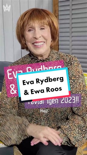 Eva Rydberg och Ewa Roos - Melodifestivalen 2023 Comeback!