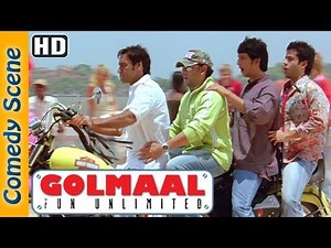 Golmaal Fun Unlimited Comedy Scenes - Ajay Devgn - Arshad Warsi IndianComedy