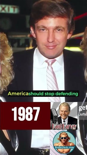 1987 - Paul Harvey on Trump's potential presidency. #donaldjtrump #paulharvey #bodhijackwisdom