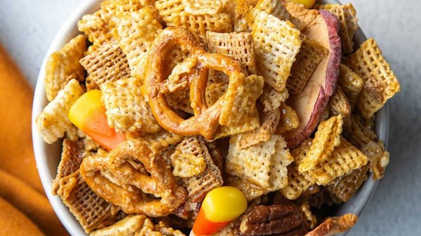 Homemade "Autumn Harvest" Chex Mix Recipe