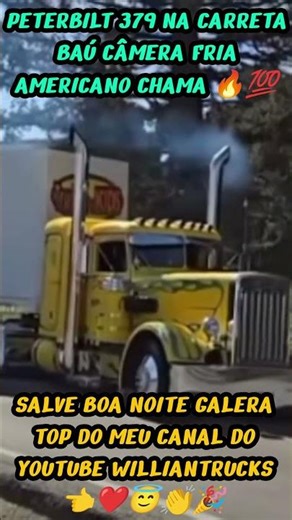 OS AMERICANOS SÃO TOP POR TEREM UMA MÁQUINA CHAMADA PETERBILT 379 CUSTON | #3,990 MIL INSCRITOS✓