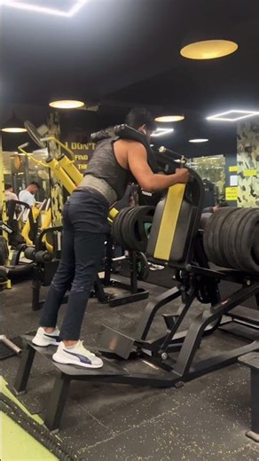 Leg Day Beast Mode 🔥 | Hack Squat Strength! 🔥🔥 #motivation #gymworkout # #gymmotivation