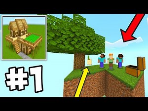 Block Crazy 3d SKYBLOCK Multiplayer Survival Gameplay Part 1 | Craft World Block Crazy 3d