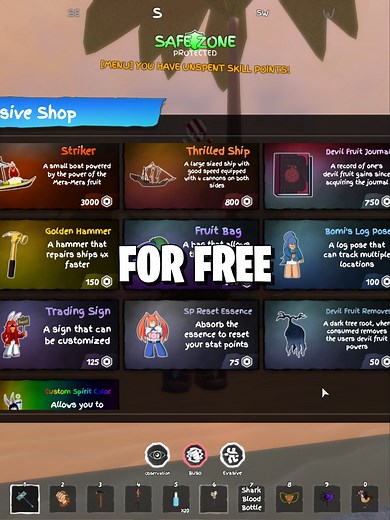 HOW TO GET STAT RESETS AND DEVIL FRUIT REMOVERS FOR FREE! #gpo #update10 #grandpieceonline #roblox #darkroot #spreset