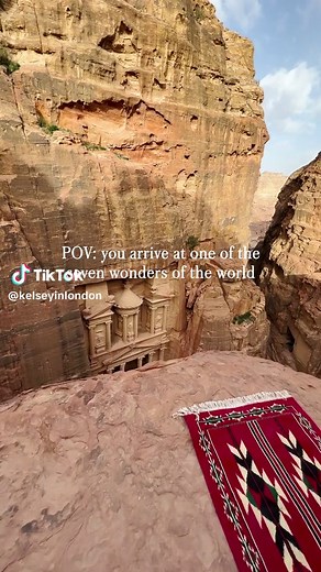 🇯🇴 Tips for visiting Petra in Jordan ⬇️⁣⁣⁣⁣⁣⁣⁣ The Ancient city of Petra was once the trading centre and capital of the Nabataean empire who settled in Jordan over 2000 years ago. Petra is a UNESCO World Heritage Site and one of the new Seven Wonders of World. The site was lost to the western world for hundreds of years, sitting empty and in ruins until the 1800s when it was rediscovered and excavated by archaeologists. Only 15% of Petra has been uncovered, with the remaining 85% of the city r