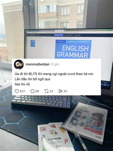 Nên mang gì vào phòng thi IELTS? Hướng dẫn vật dụng cần thiết