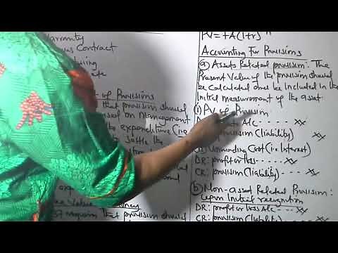 IAS 37: Provisions, Contingent Liabilities and Contingent Assets Part 1
