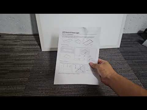 LED Flat Panel Light 2 Pack