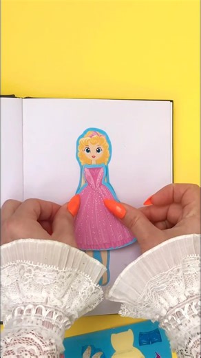 Style with Stickers 💖👗 #stickerart #doll #rpstickers #satisfying #craft #diy #aestheticcrafts
