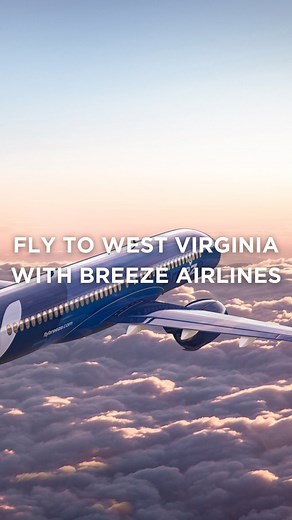 19K views · 70 reactions | Traveling to West Virginia just became a breeze. Tickets for some new flights into WV are on sale NOW, starting at just $49. ✈️ @flycrw @breezeairways | West Virginia Tourism | Facebook