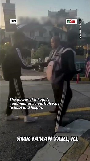 The power of a hug: A headmaster’s heartfelt way to heal and inspire