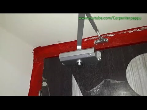 How to install Automatic Door closer Godrej door closer