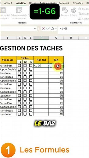 CREER UN GESTIONNAIRE DE TACHES #excel #astucesdigitales #exceltips #gestion #microsoftexcel