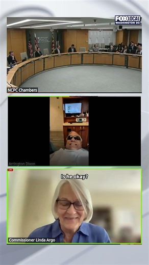 Commissioner joins meeting from dentist chair
