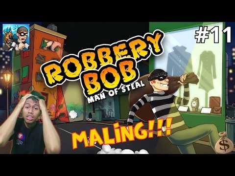 [SHORT] SAYA MENJADI MALING DI GAME INI || Robbery Bob - King of Sneak #11