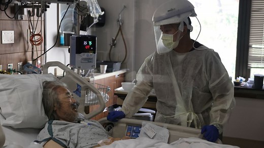 Kaliforniens Krankenhäuser sind vor Weihnachten am Limit