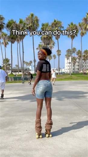 Easy skate dance routine 🛼 #Rollerskating