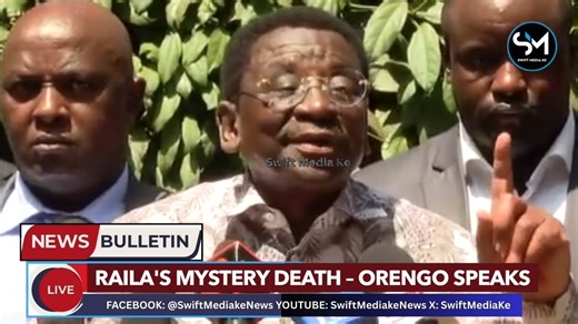 RAILA'S MYSTERY DEATH – Orengo Speaks Out, Blasting Ruto and Oburu for Firing Edwin Sifuna | Swift Media Ke News