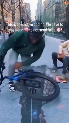 Jeni Quigg on Instagram: "The brain responds to what it expects. If it has an association to bending over and feeling pain, it’ll continue to create pain when you bend. If it believes “the world is a threat and I should make you very tired to stay in your home” your brain will create the sensation of tired in your body. This video is a wonderful example of how the brain responds to what it predicts; people are falling because their brain is predicting a hole (where there is none). Most chronic s