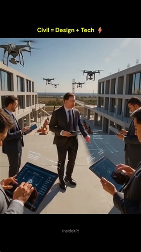 Civil Engineering Isn’t Just Cement & Steel 🔥 | InsideXP!