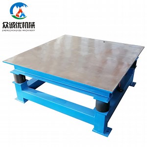 [Hot Item] Compaction Vibratory Tables Vibrating Shaker Table for Concrete Molds