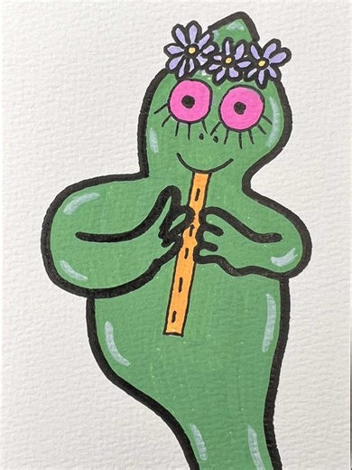 Cute Snake Drawing Tutorial for Relaxation