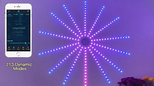 Watch Firework Strip Light with APP and Remote Control, Music Sync on Amazon Live