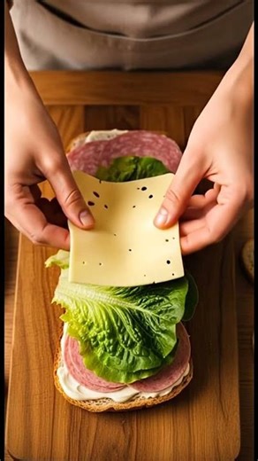 Building The Perfect Sandwich Layer by Layer (Visual ASMR)