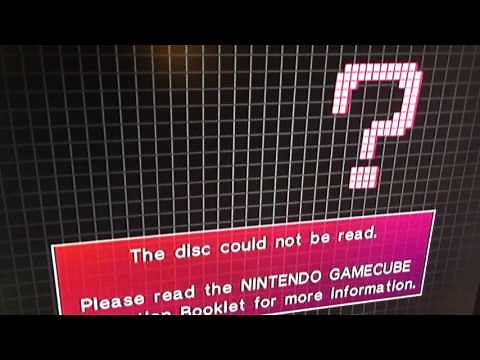 DVD video and Wii format discs in a GameCube don't work (of course)