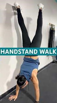 Handstand walk technique! #crossfit #handstandwalk #workouttutorial #handstand