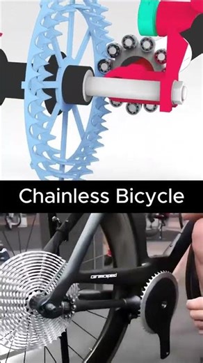No Chain?! This Bicycle Uses Gears Instead