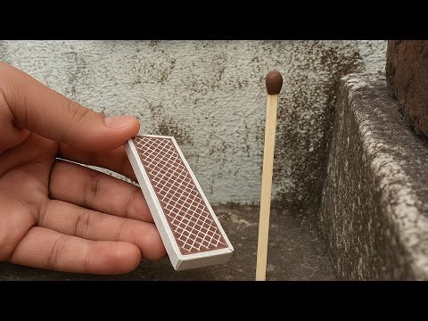 Machise experiment | matchbox crafts | matchbox experiment