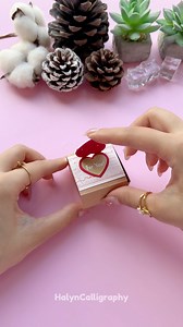DIY Vintage Love Box 📦 | Halyn Calligraphy