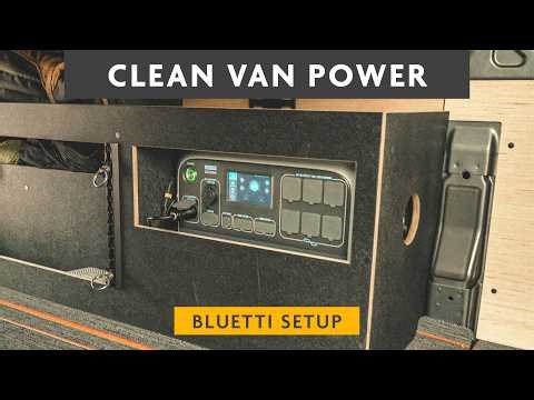 How to Install a Bluetti Power System in a Van (Clean Modular Setup)