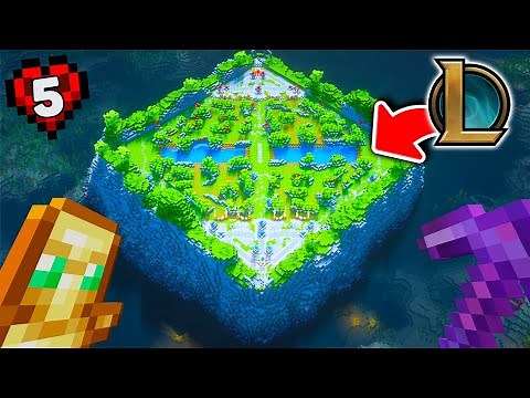 I Recreated League of Legends in Minecraft!