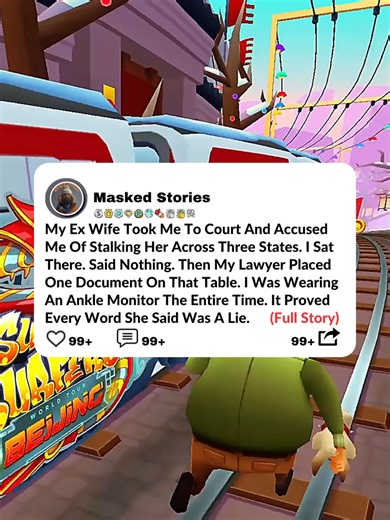 My Ex Wife Took Me To Court And Accused Me Of Stalking Her Across Three States. I Sat There. Said Nothing. Then My Lawyer Placed One Document On That Table. I Was Wearing An Ankle Monitor The Entire Time. It Proved Every Word She Said Was A Lie. #askreddit #redditstorytime #redditreadings #reddit