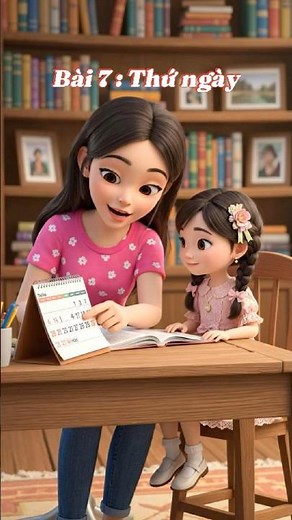 Bài 7: CHỦ ĐỀ CÁC THỨ TRONG TUẦN #hoctienganhcungcon #tienganhchobe #tienganhtreem