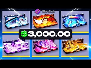 SkinClub Promo Code | INSANE WIN CASES