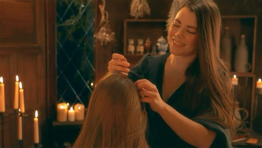 【ASMR/助眠】Moonlight Cottage 温馨头皮与头发护理检查