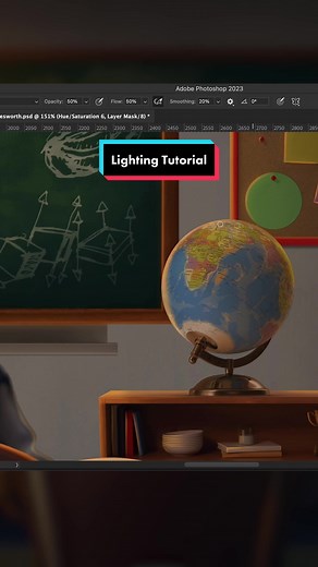 Photoshop Lighting Tutorial: Creating Sun Rays and Shading Effects