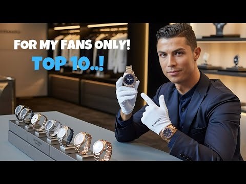 Cristiano Ronaldo’s Top 10 Most Expensive Watches | Million-Dollar Luxury Collection