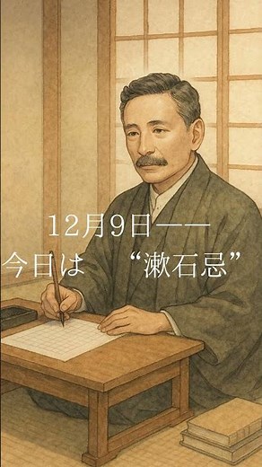 12月9日 歴史カレンダー 日本文学を変えた男――夏目漱石