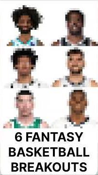 6 Fantasy Basketball Breakouts You MUST Target in Early Drafts #nba #fantasybasketball #espnfantasy