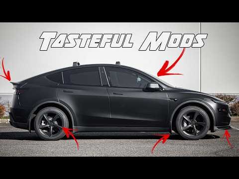 Tesla Model Y Juniper Tasteful exterior modification