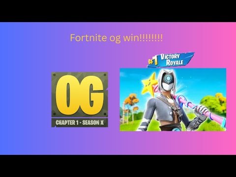 Fortnite OG win!
