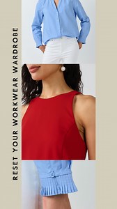 Reset your workwear wardrobe with crisp shirts, bold pops of colour and versatile mid-length skirts that balance polish with comfort 🍃 Shop in store. | WOOLWORTHS