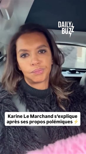 DailyBuzz on Instagram: "Accusée de racisme, l’animatrice Karine Le Marchand sort du silence après ses propos polémiques et annonce saisir la justice face aux insultes et menaces de ses détracteurs. 🇫🇷⚡️"