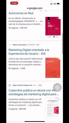 Cómo buscar EBOOKS en PDF con GOOGLE
