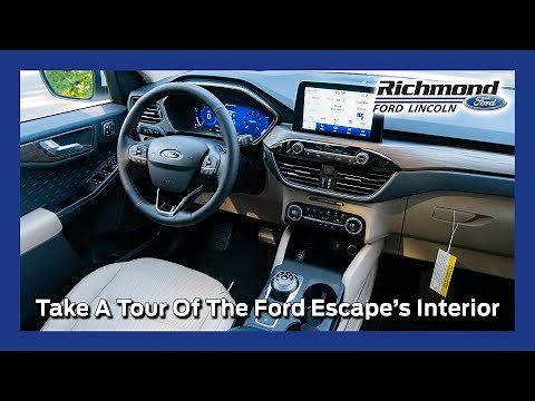 Ford Escape Interior Tour & Drive